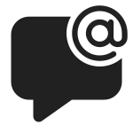 Comment Mention SVG Icon
